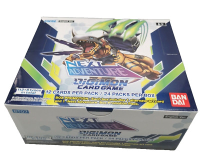 Digimon Card Game Next Adventure Booster Display BT07 Englisch