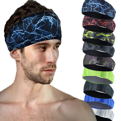 Yoga Sweat-absorbent Gym Dance Sports Hair Band Stretch  display picture 3