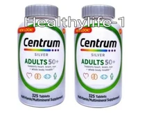 Centrum Silver Adults 50+ Multivitamin, 325 Tablets Men&Women EXP 2024 or later