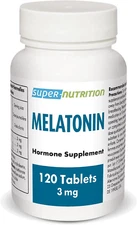 Supersmart Melatonin 3Mg Natural Antioxidant Helps You Fall Asleep Faster Fast D