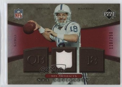 2007 Upper Deck Artifacts NFL Red /250 Peyton Manning #NFL-PM HOF 10p1