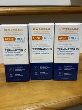 3 Pack: AcneFree Terminator 10 Severe Acne Spot Treatment Exp. 12/26