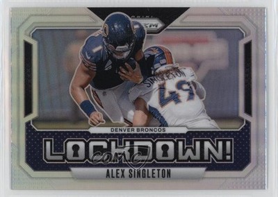 2024 Panini Prizm Lockdown! Silver Prizm Alex Singleton #5 11nu