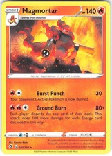 Carta Pokemon Magmortar 030/192 Scontro Ribelle MP