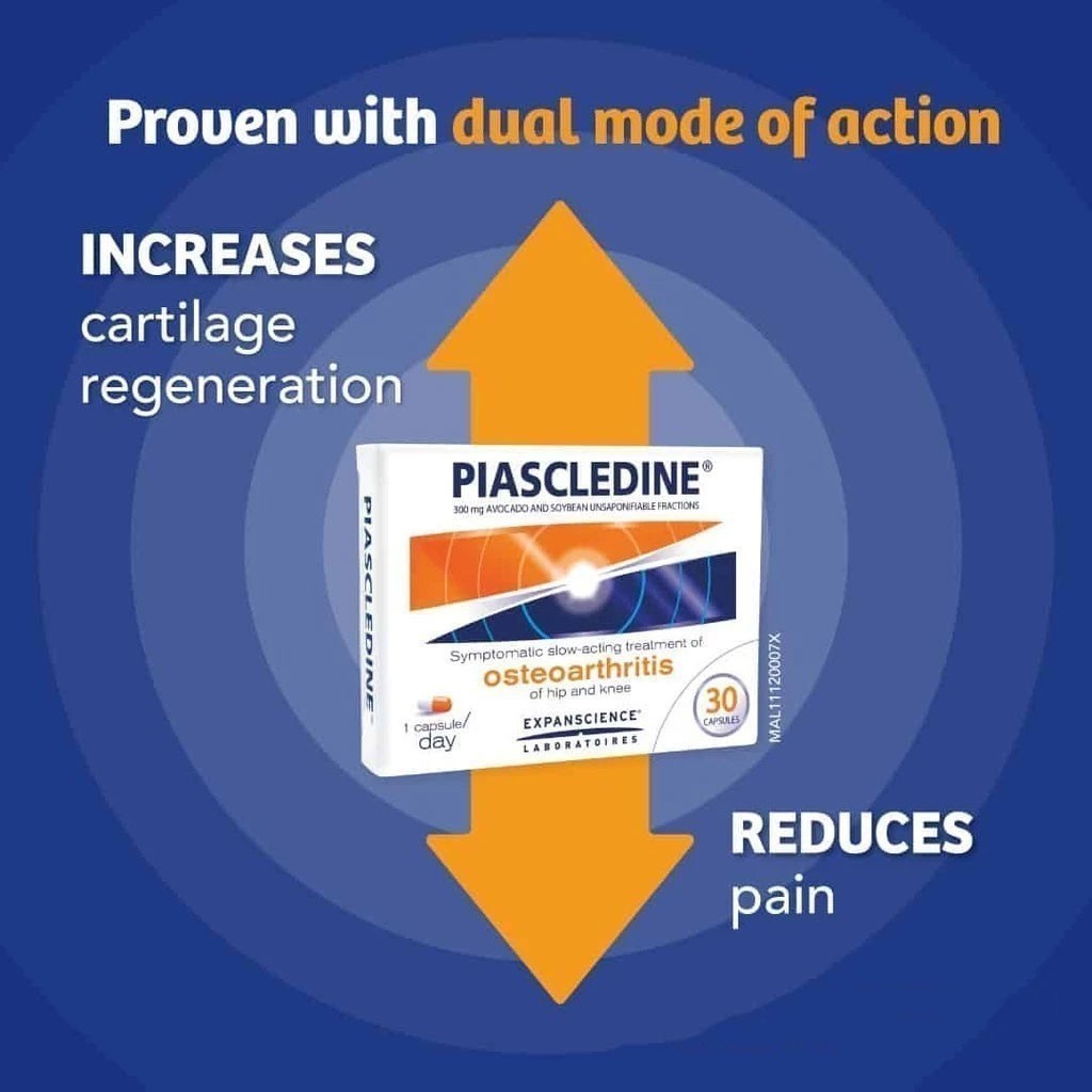 2 box PIASCLEDINE 300mg Anti-rheumatic Osteoarthritis Joint-pains 30 Capsules