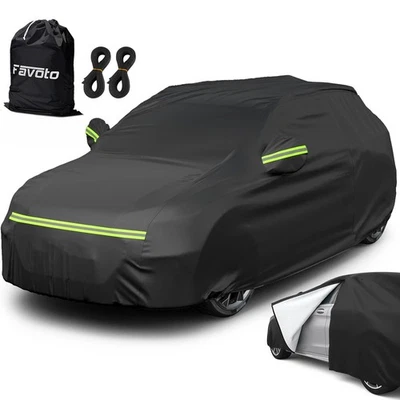 Bâche voiture SUV Favoto imperméable anti-UV 465 x 185 x 160 cm - Photo 1/4