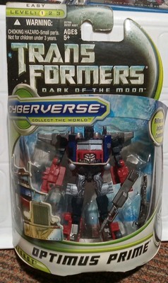 Transformers Dark Of The Moon OPTIMUS PRIME Cyberverse Commander Class 2010 -NEW