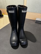 Barbour Mens Bede Wellies/Boots Size 12 Blue
