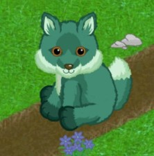 Webkinz Classic Green Velvet Fox CODE ONLY Estore Promo