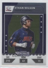 2021 Panini Elite Extra Edition College Tickets Optic Ethan Wilson #CTO-EW 8x7