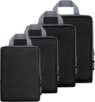 PackwüRfel Komprimierbar 4-Teilig GepäCk Organizer FüR Koffer Rucksack Reise