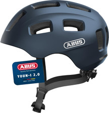 Youn-I 2.0 Casco per Ragazzi - Casco Da Bicicletta Con Luce per Bambini, Adolesc