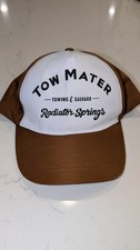 Disney Parks Cars Land Tow Mater Radiator Springs Kids Size Hat Cap