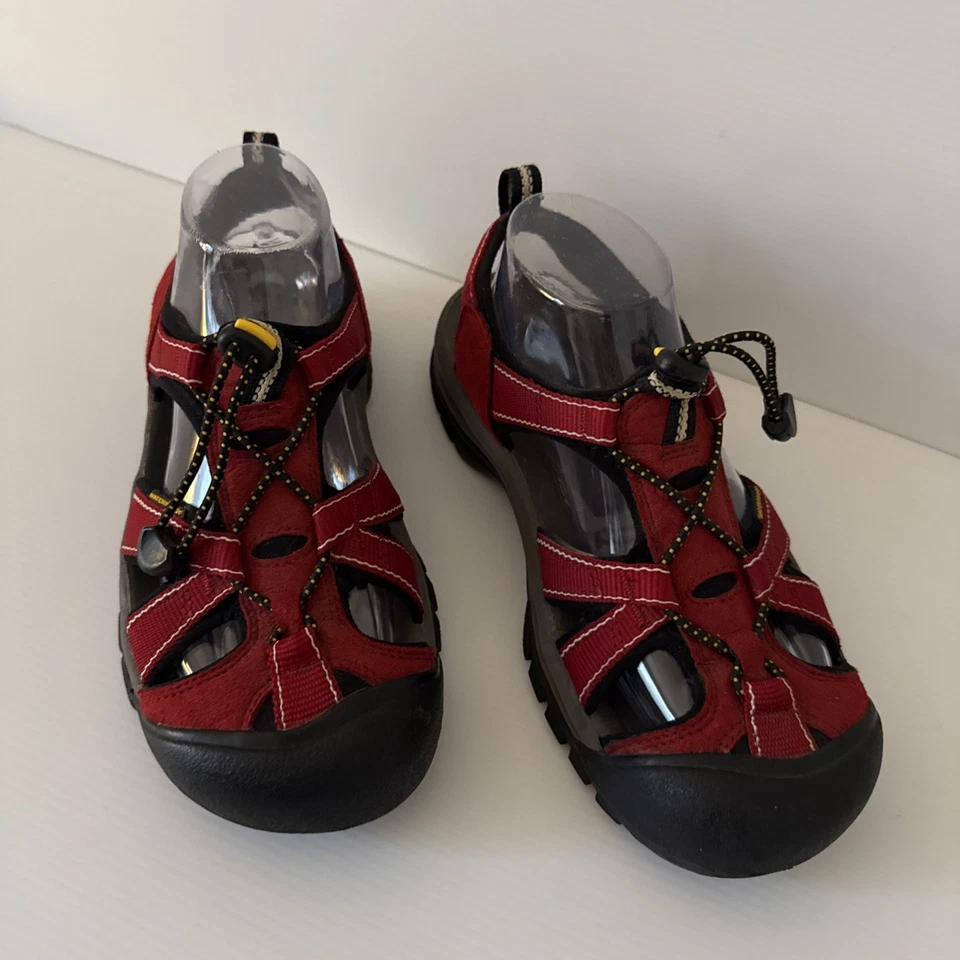 Sandalias de senderismo Keen Red Newport Venice H2 rojas de nailon impermeables para mujer talla 8 Foto 3 de 4