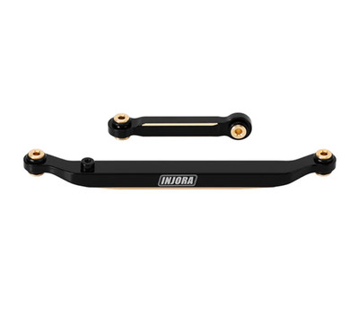 INJORA 14g Heavy Brass Steering Links for 1/24 SCX24 CNC Machined INJSCX24-188BK