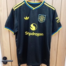 Manchester United Black Shirt Size Men’s XL