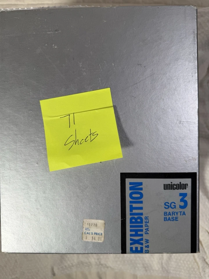 Papel en blanco y negro de exposición unicolor SG 3 base de barita Foto 2 de 4