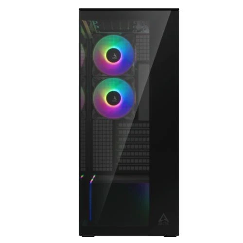 ARCTIC Xtender Black Mirrored Temp Glass 5 x ARGB Fans A-RGB PSU Shroud Tool Kit - Image 2 of 4