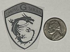 MSI Gaming G Series Sticker-Silver 45mm x 35mm