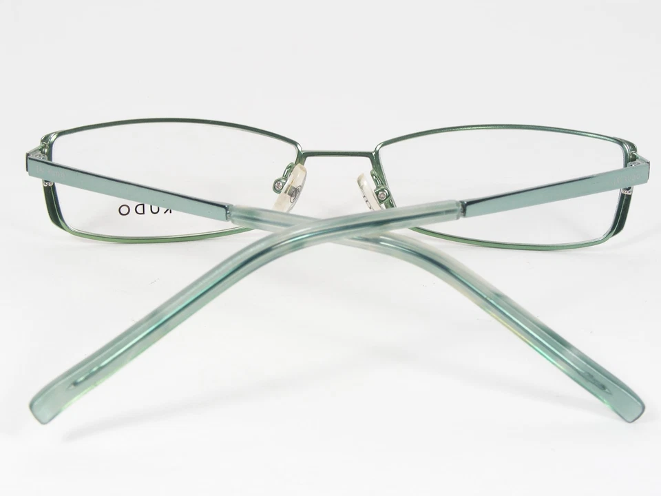 JAI KUDO 486 1032 M07 Verde ÚNICO ANTEOJOS MARCO METÁLICO 52-16-135mm Foto 3 de 4