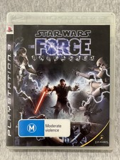 PS3 Star Wars The Force Unleashed Sony PlayStation 3 PS3 with Manual Classic VGC