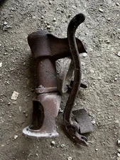 Water Pump, Red Rocket Hand Pump, Vintage Collectible, Working Piece 