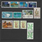 FRANCE FRENCH POLYNESIA 1979 - 1986 SELECTION FINE USED ISSUES SEE SCAN BIRDS
