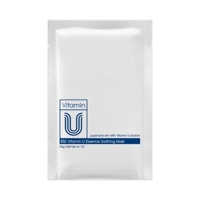CUSKIN CU:Vitamin U Essence Soothing Mask 25g x 5ea / / 5 x 0.88 fl.oz K-Beauty