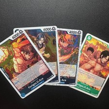 4x Portgas.D.Ace - One Piece TCG English Lot Near Mint