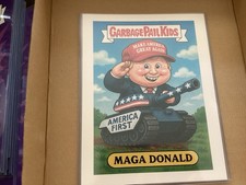 Garbage Pail Kids MAGA Donald Trading Card Custom Print Trump MAGA USA