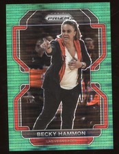2022 Panini Prizm WNBA Basketball Becky Hammon #179 Green Pulsar 08/25