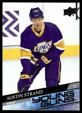 2020-21 UPPER DECK YOUNG GUNS Austin Strand Rookie Los Angeles Kings #722