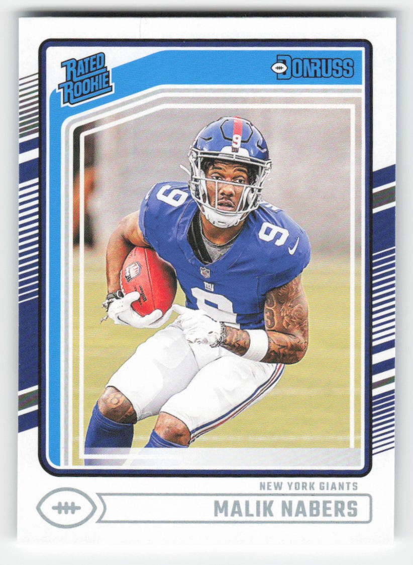 Malik Nabers 2024 Donruss RC #383
