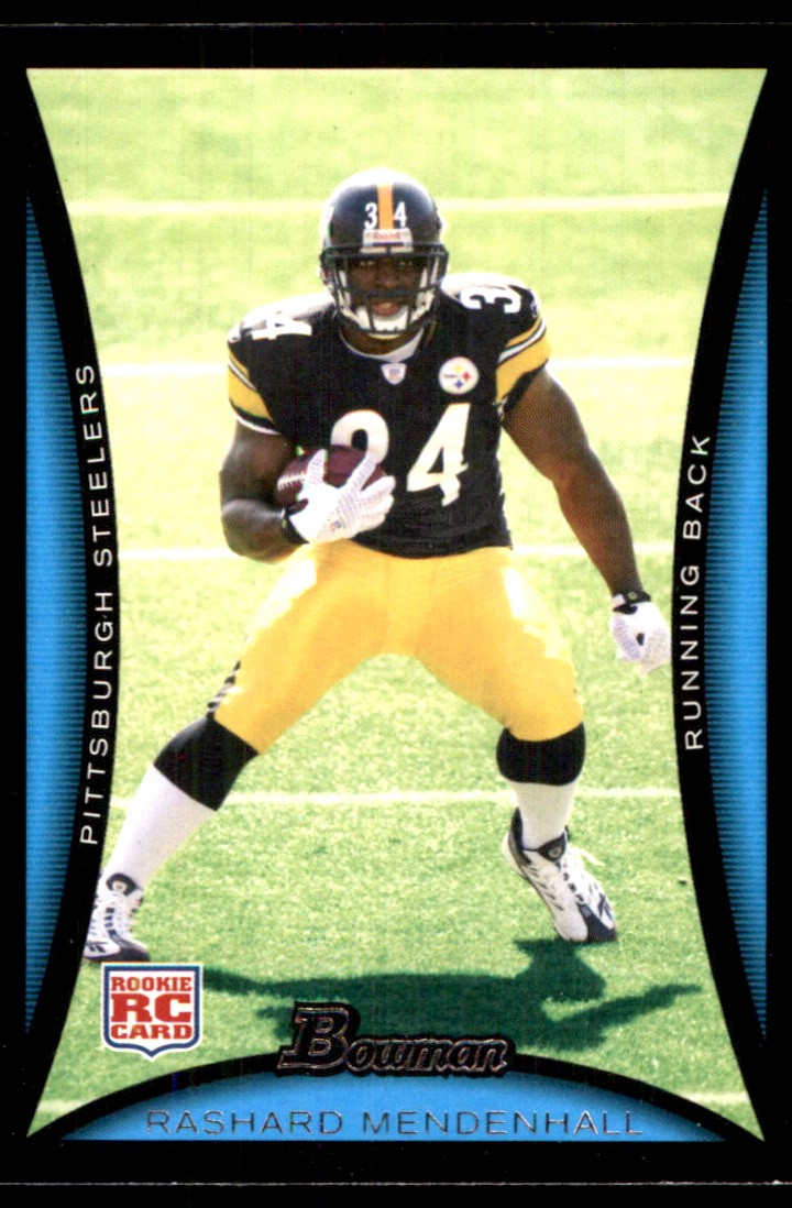 Rashard Mendenhall Bowman #181 Base