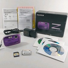 Fujifilm FINEPIX Z30 10.0MP Digital Camera Box w/ Battery SD Charger Tested