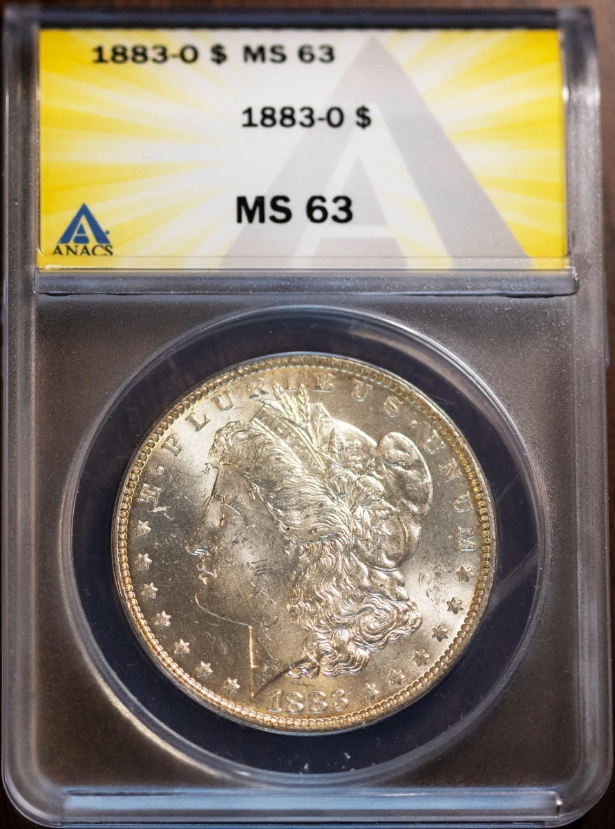 MS 63 Graded 1883 Year Morgan US Dollars (1878-1921) for sale | eBay