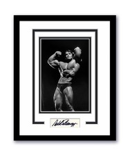 Arnold Schwarzenegger Autograph Signed 11x14 Framed Photo Bodybuilding ACOA