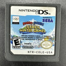 Nintendo DS Mario & Sonic: Olympic Winter Games- Cartridge Only- Tested/Works