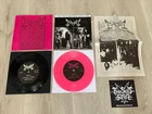 MAYHEM - DEATHCRUSH (POSERCORPSE EDITION) LIM. NUM. 2 X 7" (BLACK/PINK) MISPRINT