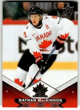 *NEW* 2025-2026 UD Tim Hortons Team Canada Nathan Mackinnon  #2 Team Canada