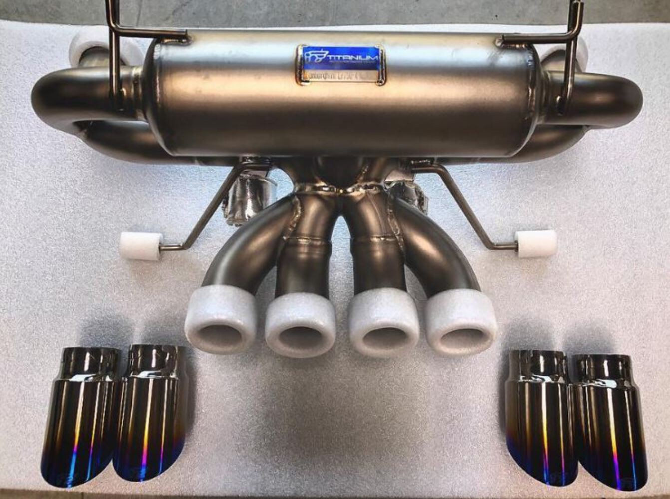 Lamborghini Aventador Exhaust system