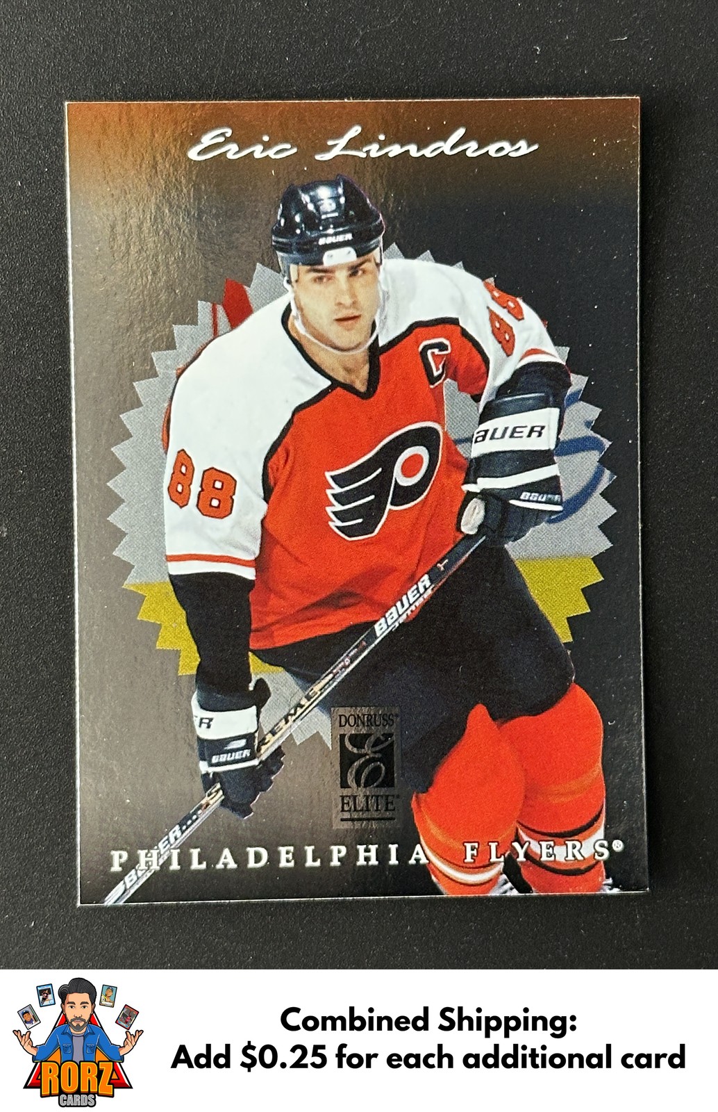 1996-97 Donruss Elite #7 Eric Lindros Philadelphia Flyers