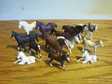 britains vintage farm toys animals lot of Horses & Foals.