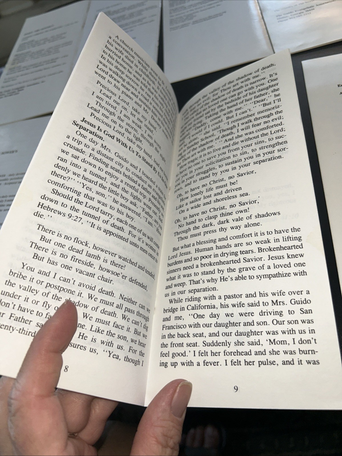 VTG 1990's Lot- 12 Guido Ministries  Inspirational Booklets Religious Pamphlets