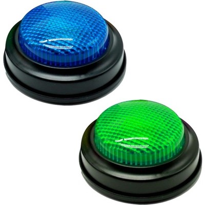 2er-Pack Buzzer für Spiele und Unterricht, Licht & Sound, Game Show Buttons