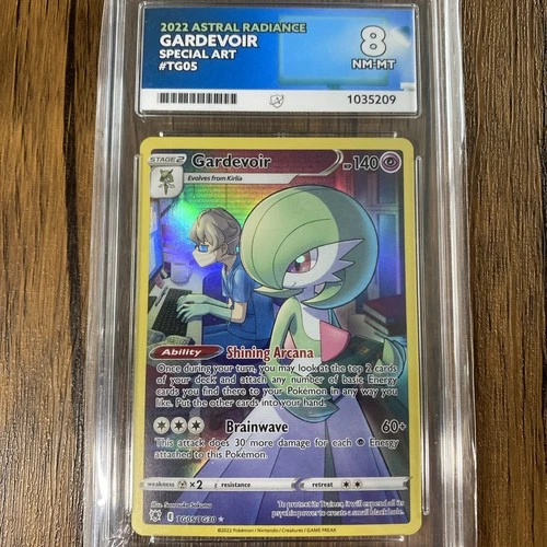 Gardevoir TG05/TG30 ACE Grading 8 Nm-Mt