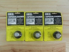 HKS Speedloader;  587-A;  7-Shot;  357 Mag;  3 Pack;  Fast & Dependable