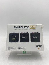New Rode Wireless GO III Compact Wireless Microphone System Black
