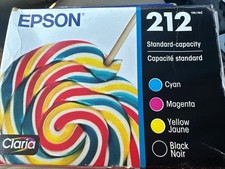 EPSON 212 Claria Ink Standard Capacity Black Color Cartridge Combo Exp 12/2028