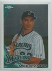 2010 Topps Chrome Baseball Mike Giancarlo Stanton Rookie #190 Florida Marlins